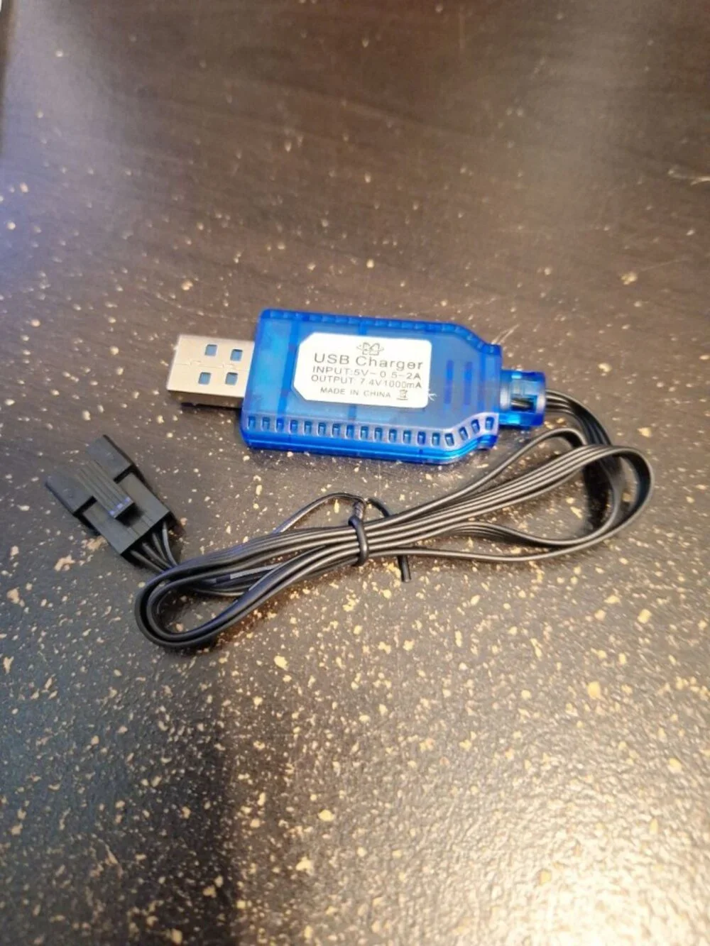 USB Battery Charger for 7.4V Li-ion Battery Packs